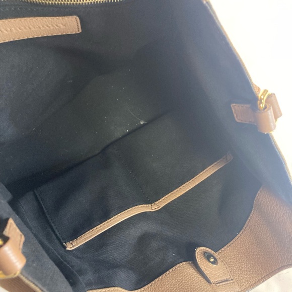 Burberry Authentic Tote Small Canter Leather Tan Handbag Itcf-10sca Italy. - Picture 9 of 13